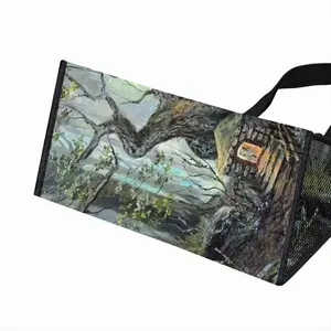 Elf House In A Fantasy Forest Insulated Lunch Bag (Mesh Pocket)