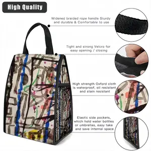 Hijack Q Insulated Lunch Bag (Mesh Pocket)