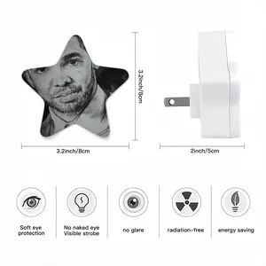 Aubrey Drake Graham Portrait Sensor Night Light (Star)