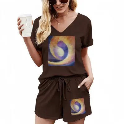 Women The Birth Of The Sound Casual Short Sleeve Suit