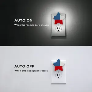 Flag 4 Sensor Night Light (Star)