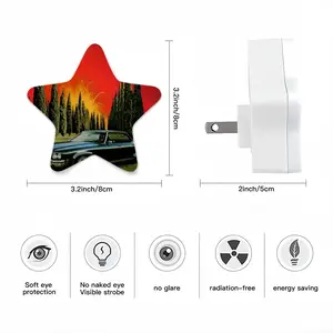 Weekends In Krakatoa Sensor Night Light (Star)