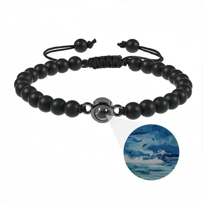 Ocean Clouds Titanium Steel Projection Bracelet