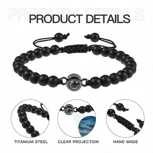 Ocean Clouds Titanium Steel Projection Bracelet