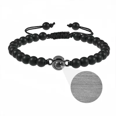 1 Line Titanium Steel Projection Bracelet