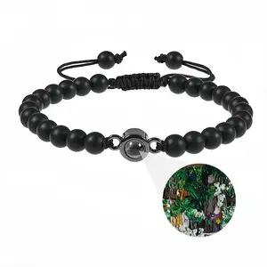 The Green House Titanium Steel Projection Bracelet