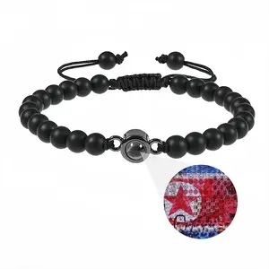 Da Worm And Nuke Kid On The Block Titanium Steel Projection Bracelet