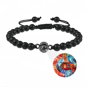 Ab 9 Titanium Steel Projection Bracelet