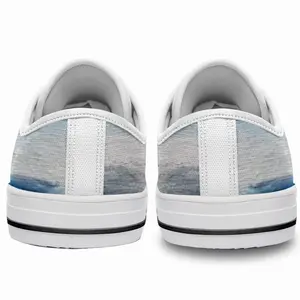 Men Beauty Of Lake Retro Canvas Shoes