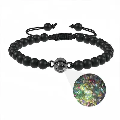 In The Rainforest Titanium Steel Projection Bracelet