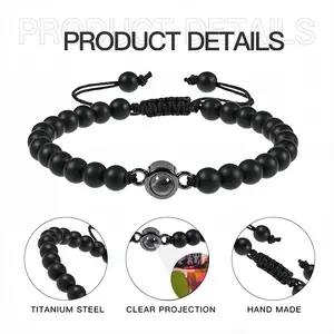 Easy Dream Titanium Steel Projection Bracelet