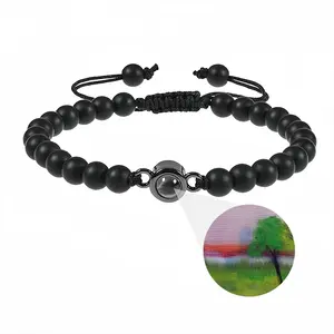 Floating Boat Titanium Steel Projection Bracelet