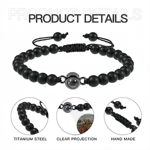 They Call It The Blocks Titanium Steel Projection Bracelet