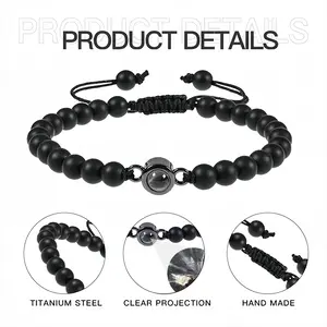 Impact Titanium Steel Projection Bracelet