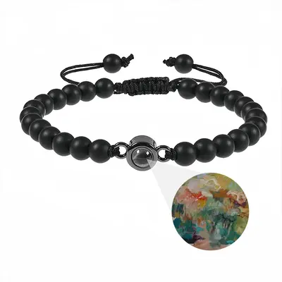 Touched By The Sun Titanium Steel Projection Bracelet