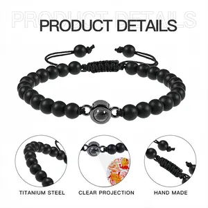 Omgorg Titanium Steel Projection Bracelet