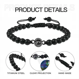 Snob Brat Titanium Steel Projection Bracelet