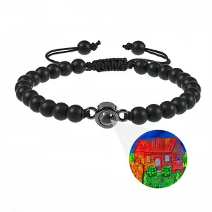 Red House With Miles Titanium Steel Projection Bracelet