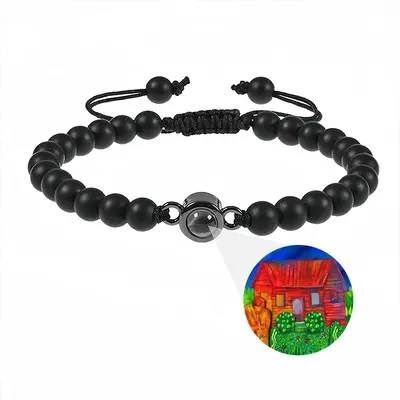 Red House With Miles Titanium Steel Projection Bracelet