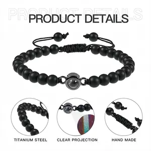 False Start Titanium Steel Projection Bracelet