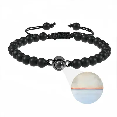 White Orange Series 3 Titanium Steel Projection Bracelet