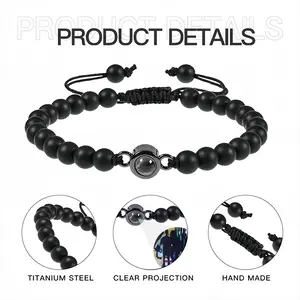 Diden Garden Titanium Steel Projection Bracelet