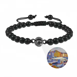 Saint-Tropez Harbor Titanium Steel Projection Bracelet