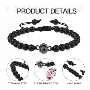 Enriched Titanium Steel Projection Bracelet