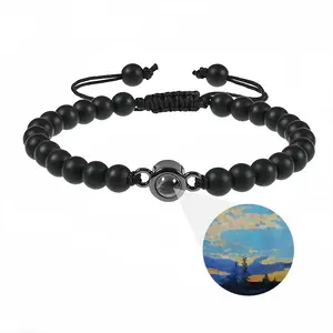 Sunset Titanium Steel Projection Bracelet