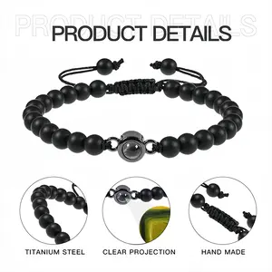 The Magic Window Titanium Steel Projection Bracelet