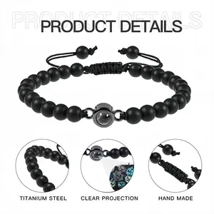 Cats Titanium Steel Projection Bracelet