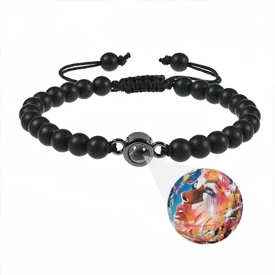 Fascination Titanium Steel Projection Bracelet