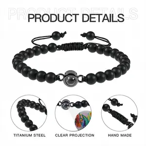 New Winds Titanium Steel Projection Bracelet