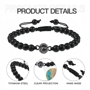 The Union Titanium Steel Projection Bracelet