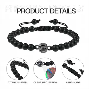 Suffice Titanium Steel Projection Bracelet