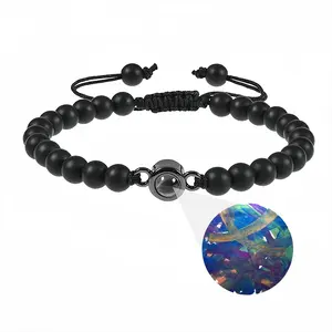 The Medium Titanium Steel Projection Bracelet