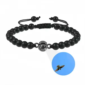 Soaring Swallow Titanium Steel Projection Bracelet