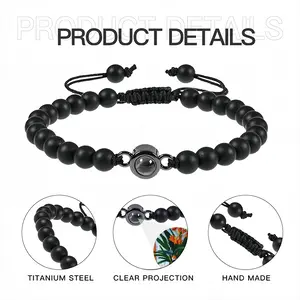 Clivia Titanium Steel Projection Bracelet