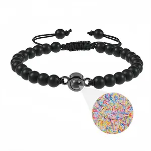 Back To The Joy Titanium Steel Projection Bracelet