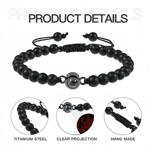 The Tiger Titanium Steel Projection Bracelet