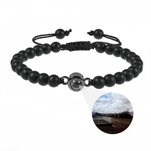 Snowy Highlands Titanium Steel Projection Bracelet