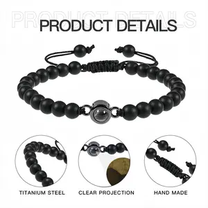 Ravine Titanium Steel Projection Bracelet