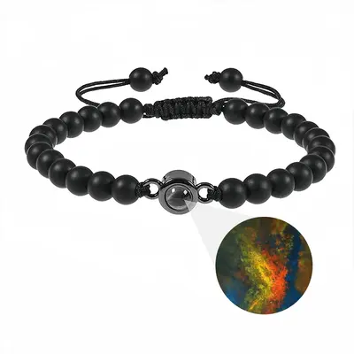 Mystic Jewel Titanium Steel Projection Bracelet