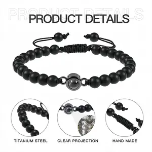 Maya 4 Titanium Steel Projection Bracelet