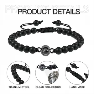 Maya 3 Titanium Steel Projection Bracelet