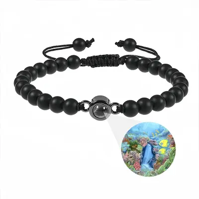 Underwater Meditation Titanium Steel Projection Bracelet