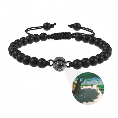 Shady Grove Titanium Steel Projection Bracelet