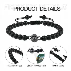 Shady Grove Titanium Steel Projection Bracelet