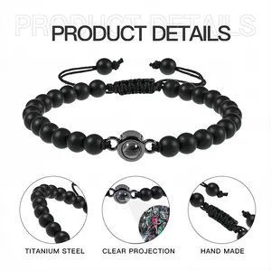 Festival Of Color Titanium Steel Projection Bracelet