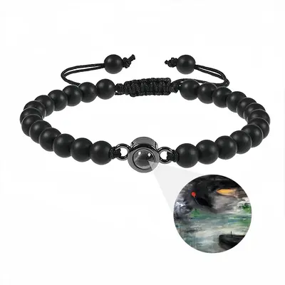 Everybody Was Looking For Me And I Was Loosing Myself Titanium Steel Projection Bracelet